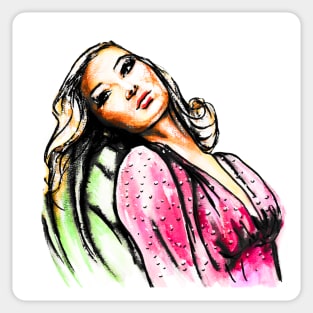 Veronica Lake Sticker